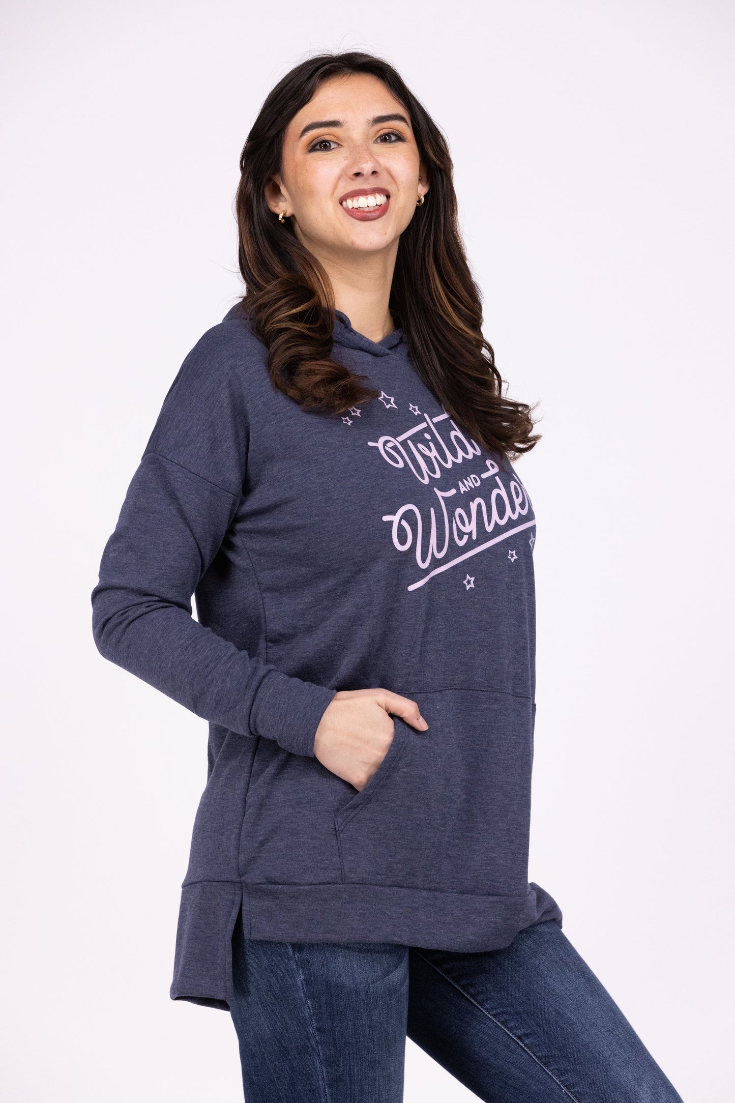 Wild And Wonder Women's Graphic Long Sleeve Top