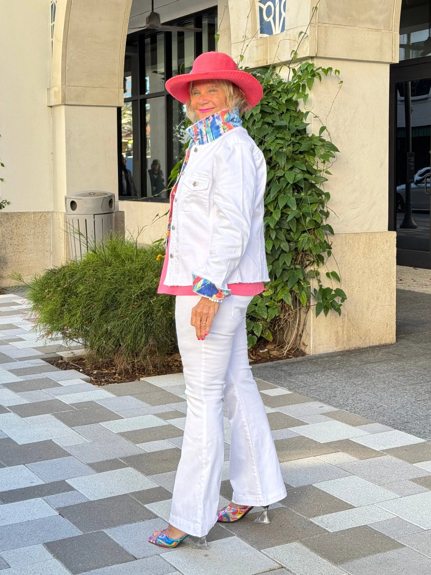 Ethyl The Peek Jacket - Icicle