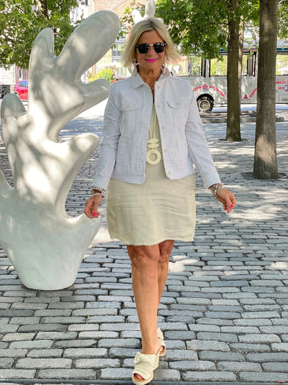 CLASSIC BEIGE SUMMER WEDGE