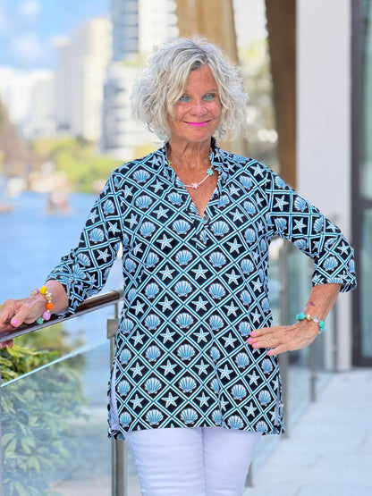LULU OCEAN TREASURES TUNIC
