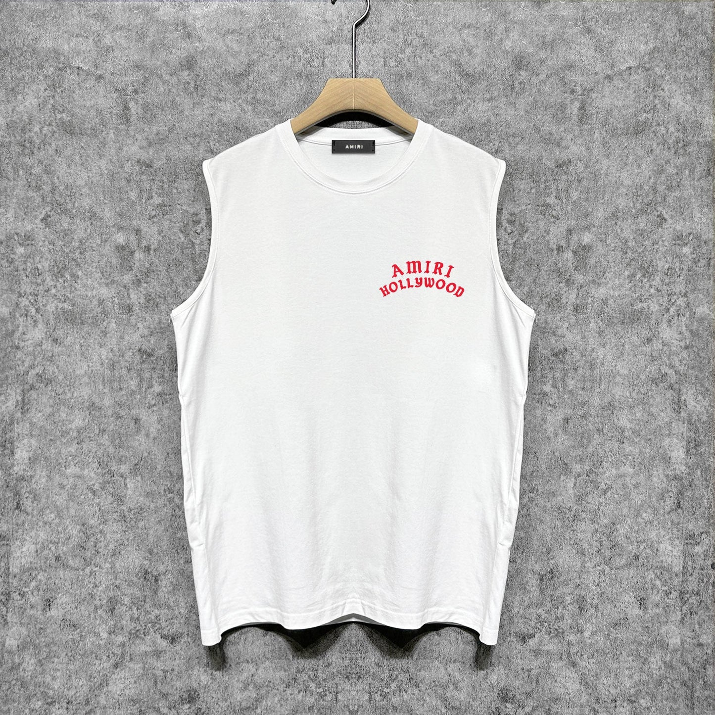 Amiri tank top hollywood pure letterprinting