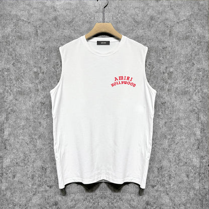 Amiri tank top hollywood pure letterprinting