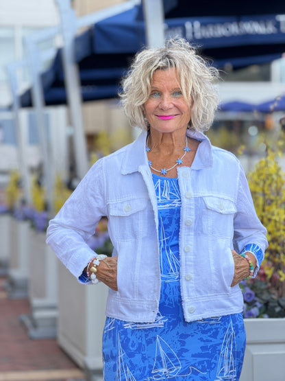 HARBOR BLUES SAILBOAT TANK MAXI