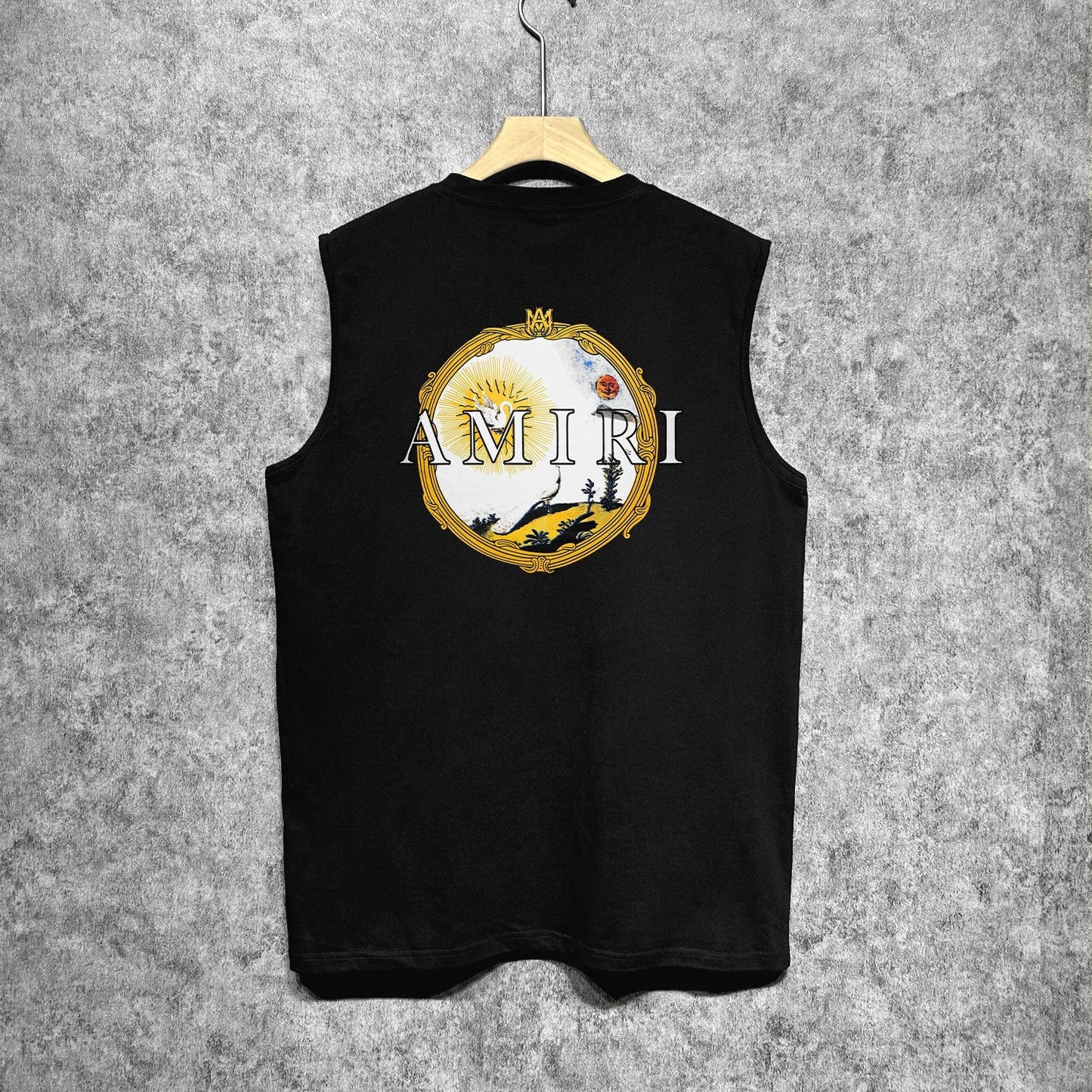 Amiri tank top magic mirror printing