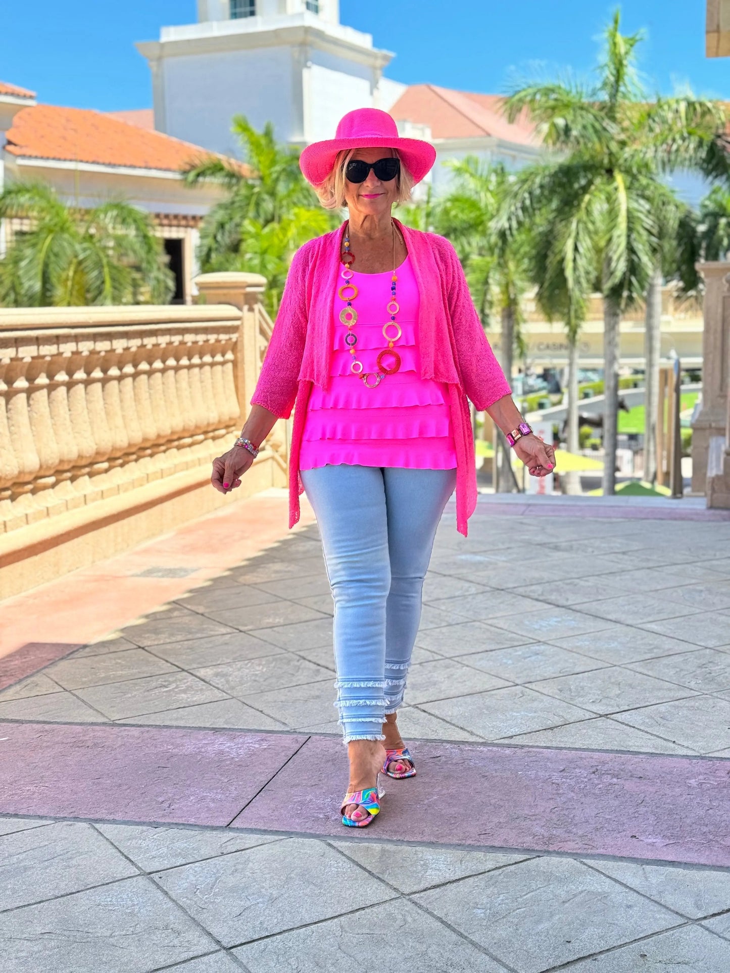 LULU-B LIGHT DENIM SOUTH BEACH ANKLE PANT