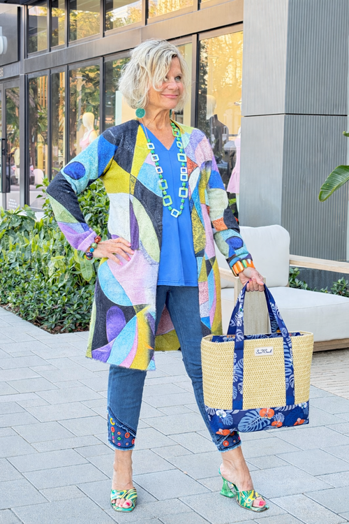 Ethyl Draped Open Front Cardi - Anticipate