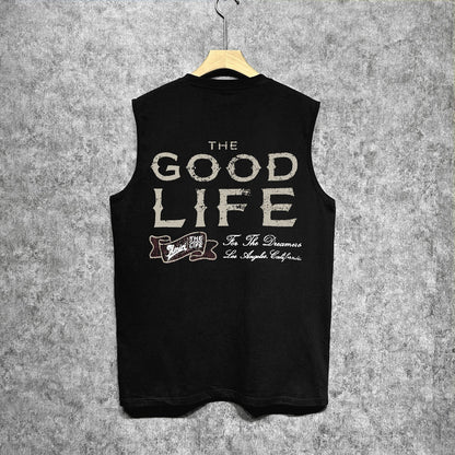 Amiri tank top letter printing