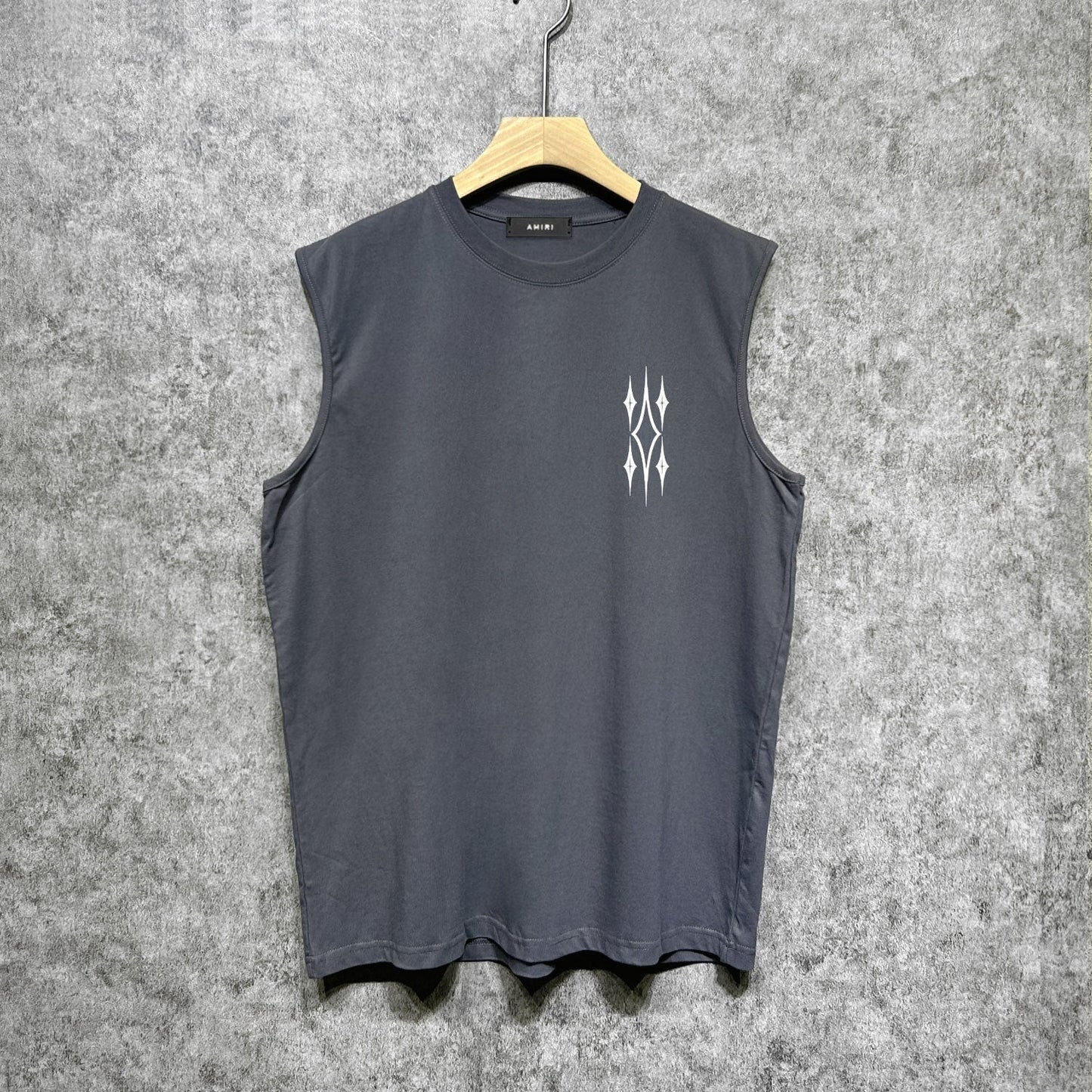 Amiri tank top retro geometric graphic printing