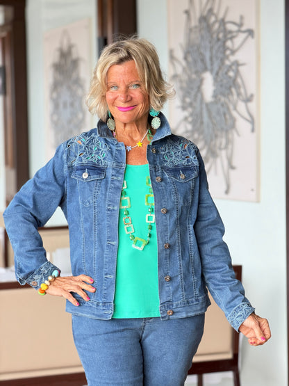 Ethyl Fit To Flare Pant - Great Falls