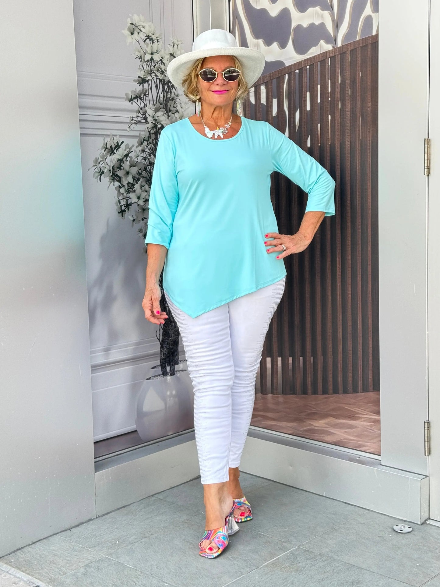 LULU-B ASYMMETRIC TOP