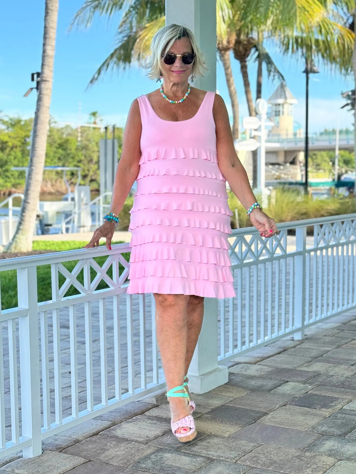LIGHT PINK CHA CHA DRESS