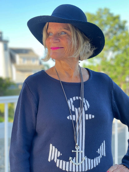 LULU-B NAVY HAT
