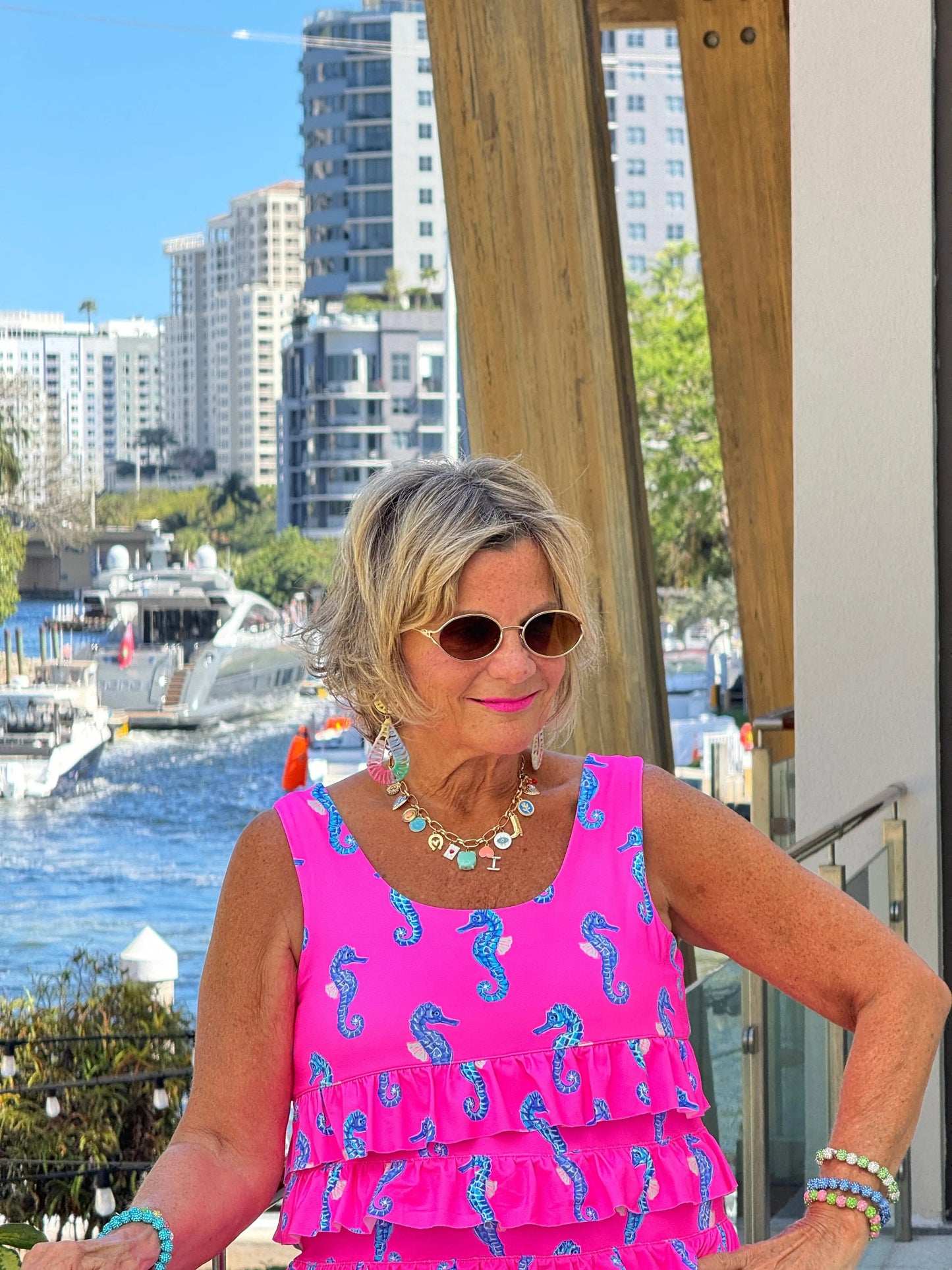 LULU B SEAHORSE BAY CHA CHA TANK
