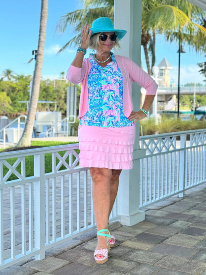 CLEAR PINK CHA CHA SKORT