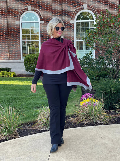 AUTUMN DAY TWO WAY WRAP