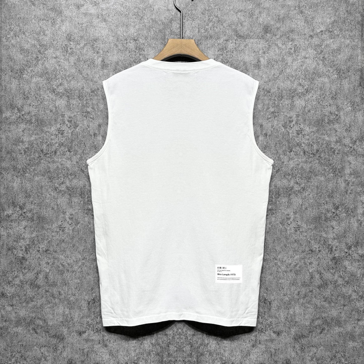 Amiri tank top bandana skull print