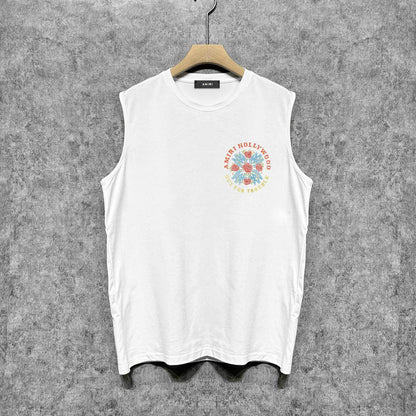 Amiri tank top floral print