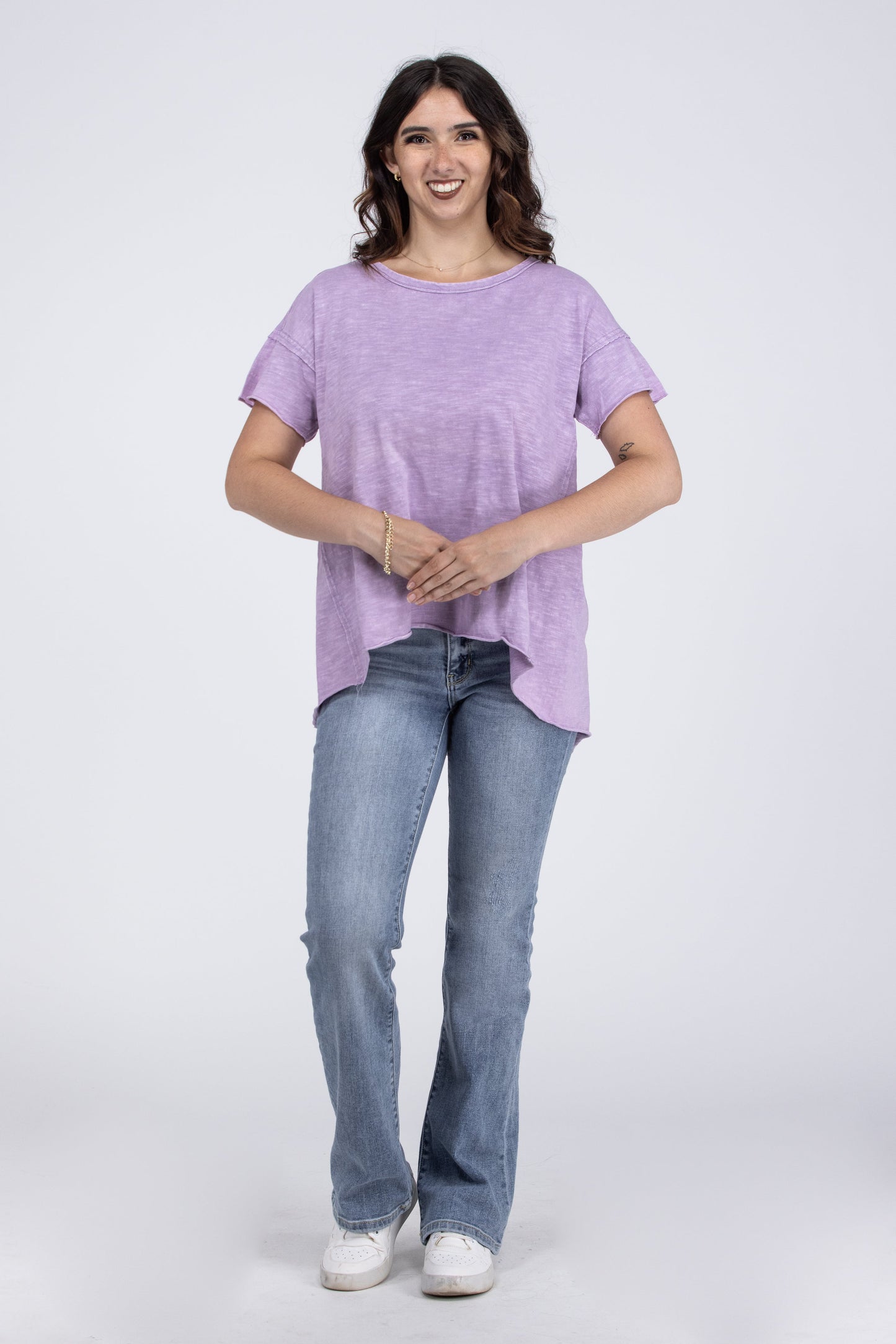 Wake Up With Determination Women's Casual Short Sleeve Top