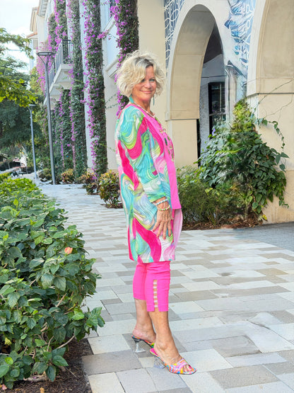 Ethyl Classic Long Length Cardi - KAMAS