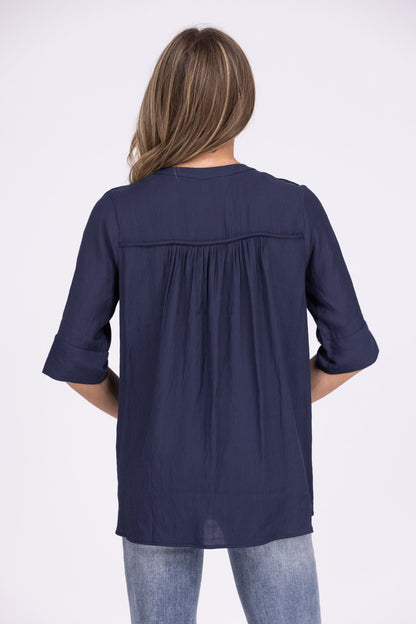 Put It To The Test Women's Work-Appropriate 3/4 Sleeve Top