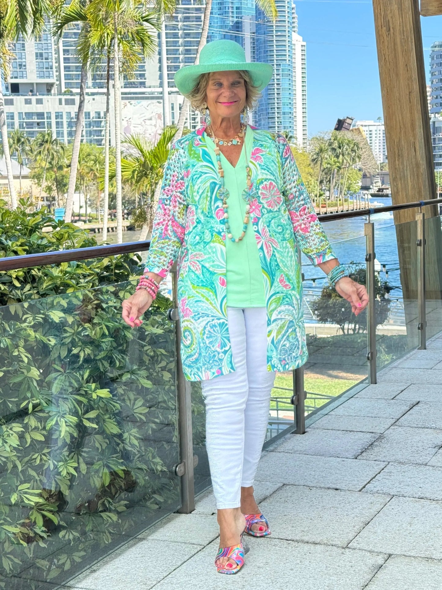 Ethyl Open Knit Cardigan - Ocala