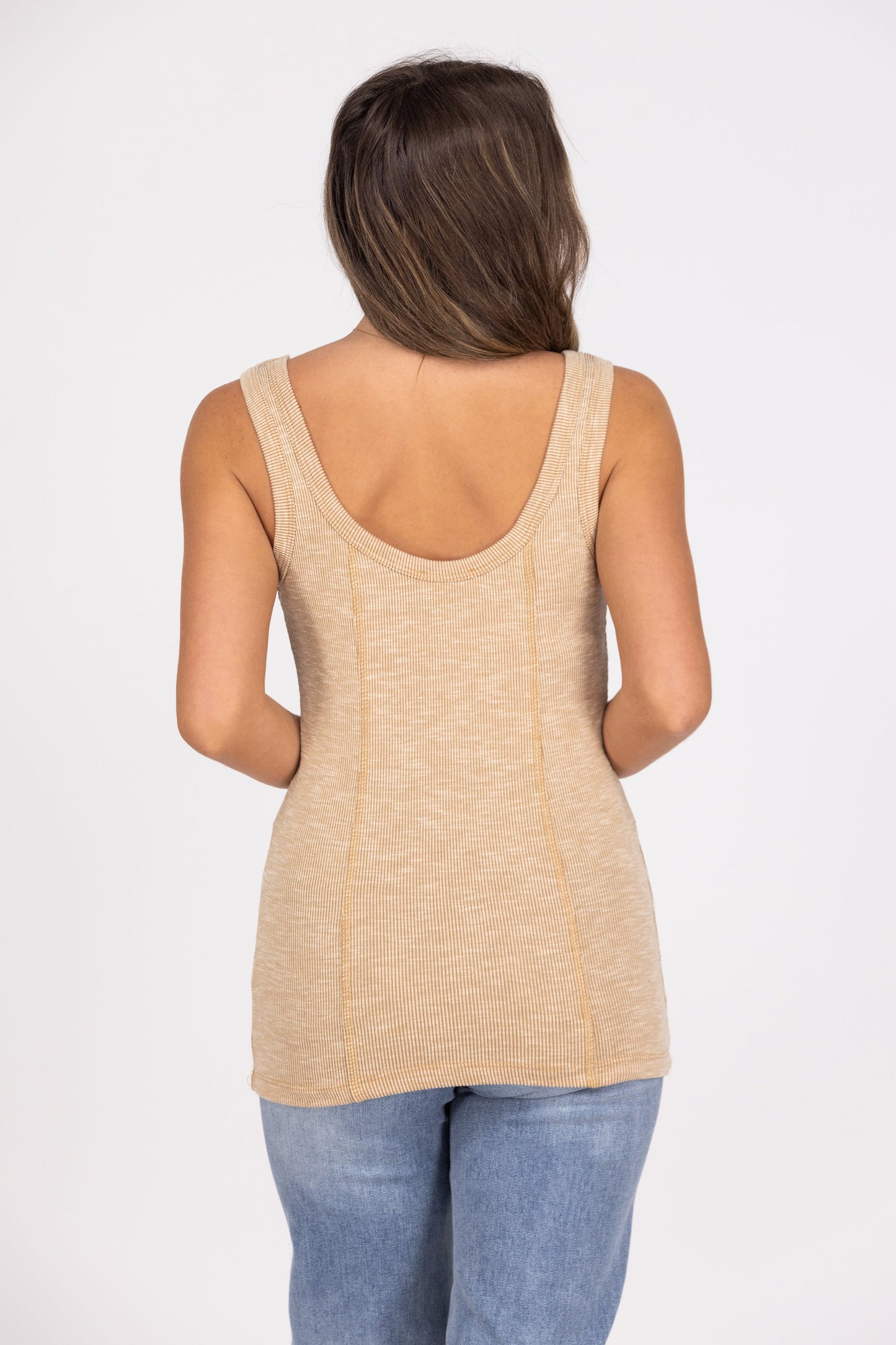 Walk That Walk Women's Ribbed Slim-Fit Layering Tank Top * Final Sale*