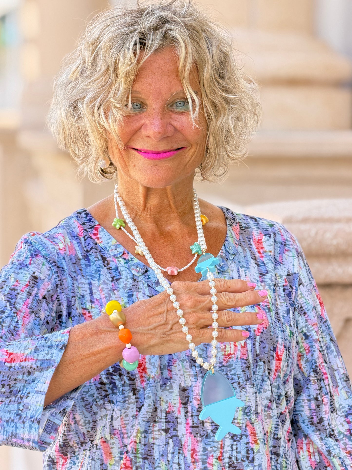Coastal Fish Necklace