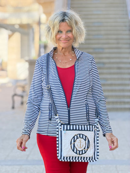 Anchor, Gold Anchor Crossbody
