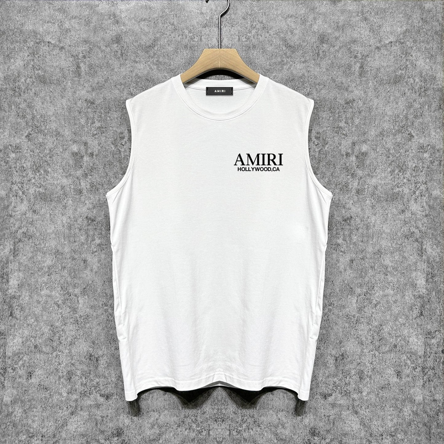 Amiri tank top skeleton letterprinting