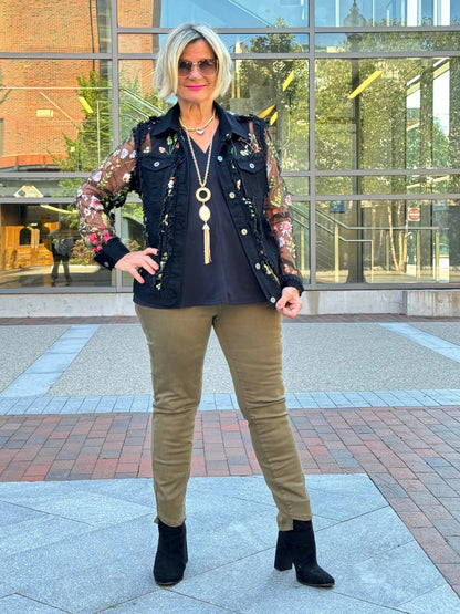 Ethyl The End Game OLIVE Pant - Intrinsic