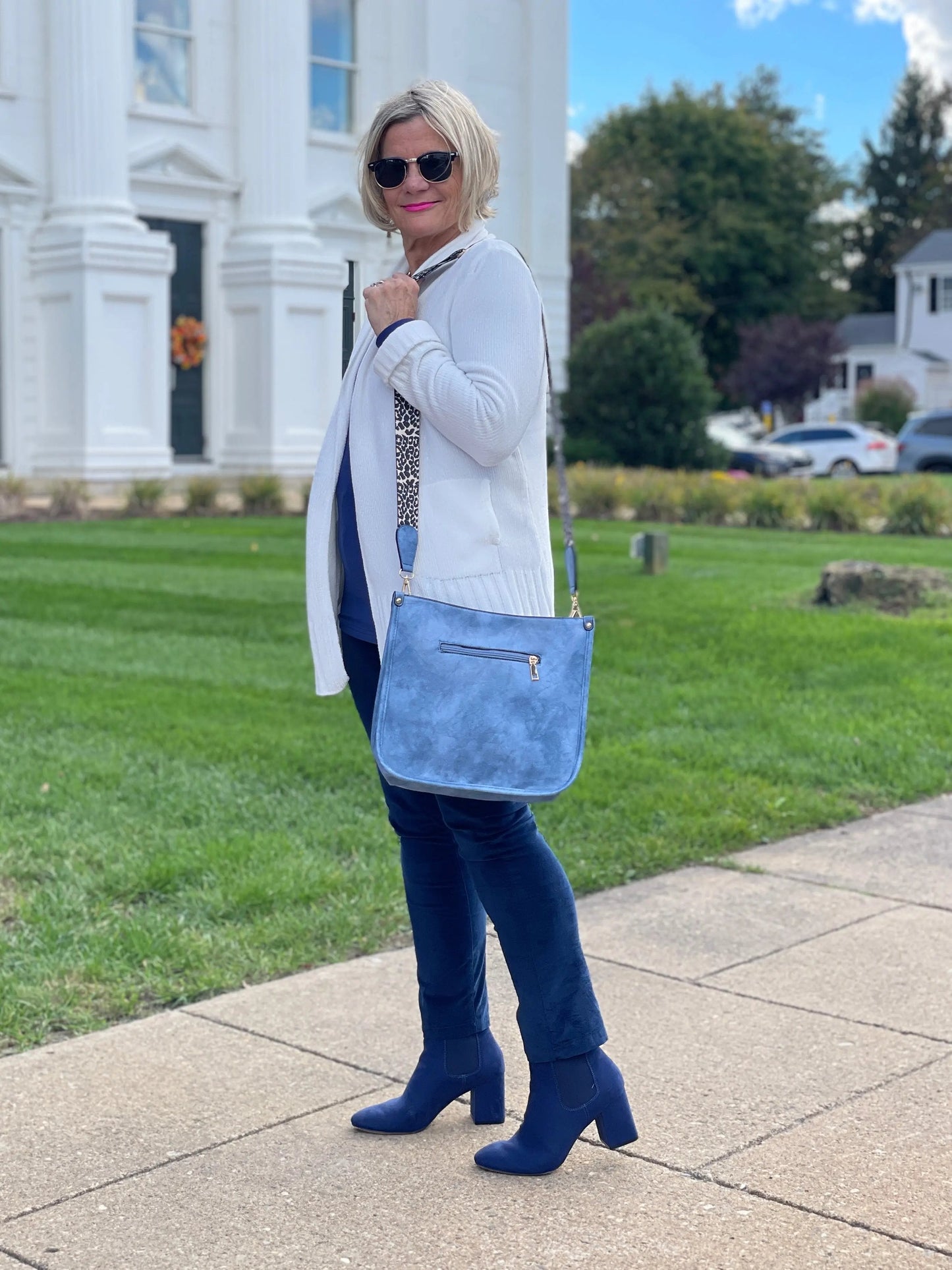 LULU-B CHENILLE CREAM CARDIGAN
