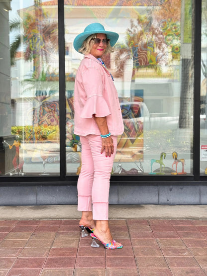 Ethyl The Pink Trip Jacket - Trip