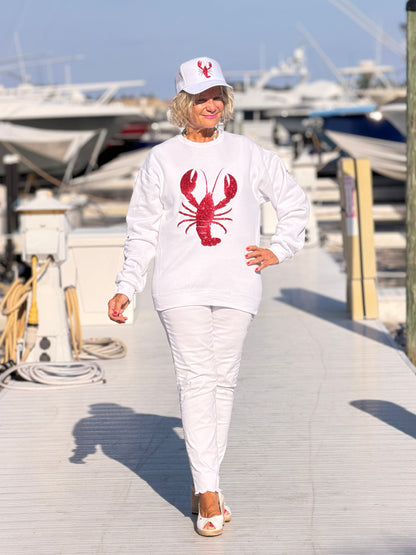 LOBSTER GLITTER HAT
