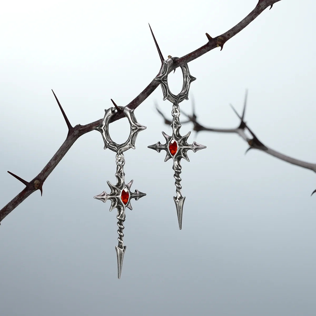 LONGINUS BLOOD RELIC EARRINGS
