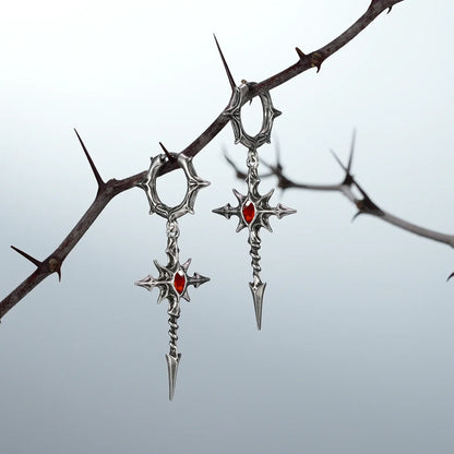 LONGINUS BLOOD RELIC EARRINGS