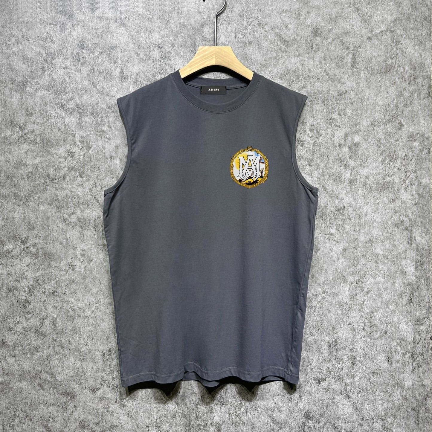 Amiri tank top magic mirror printing