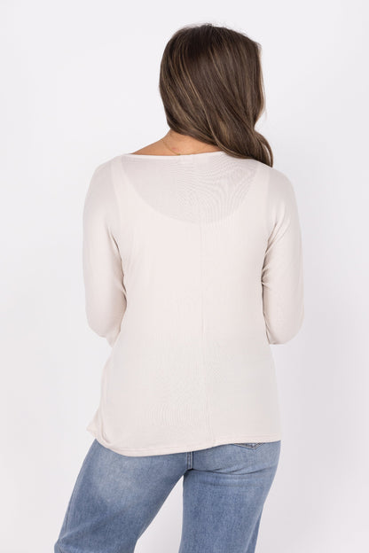 Ride The Line Women's Slouchy Long Sleeve Top