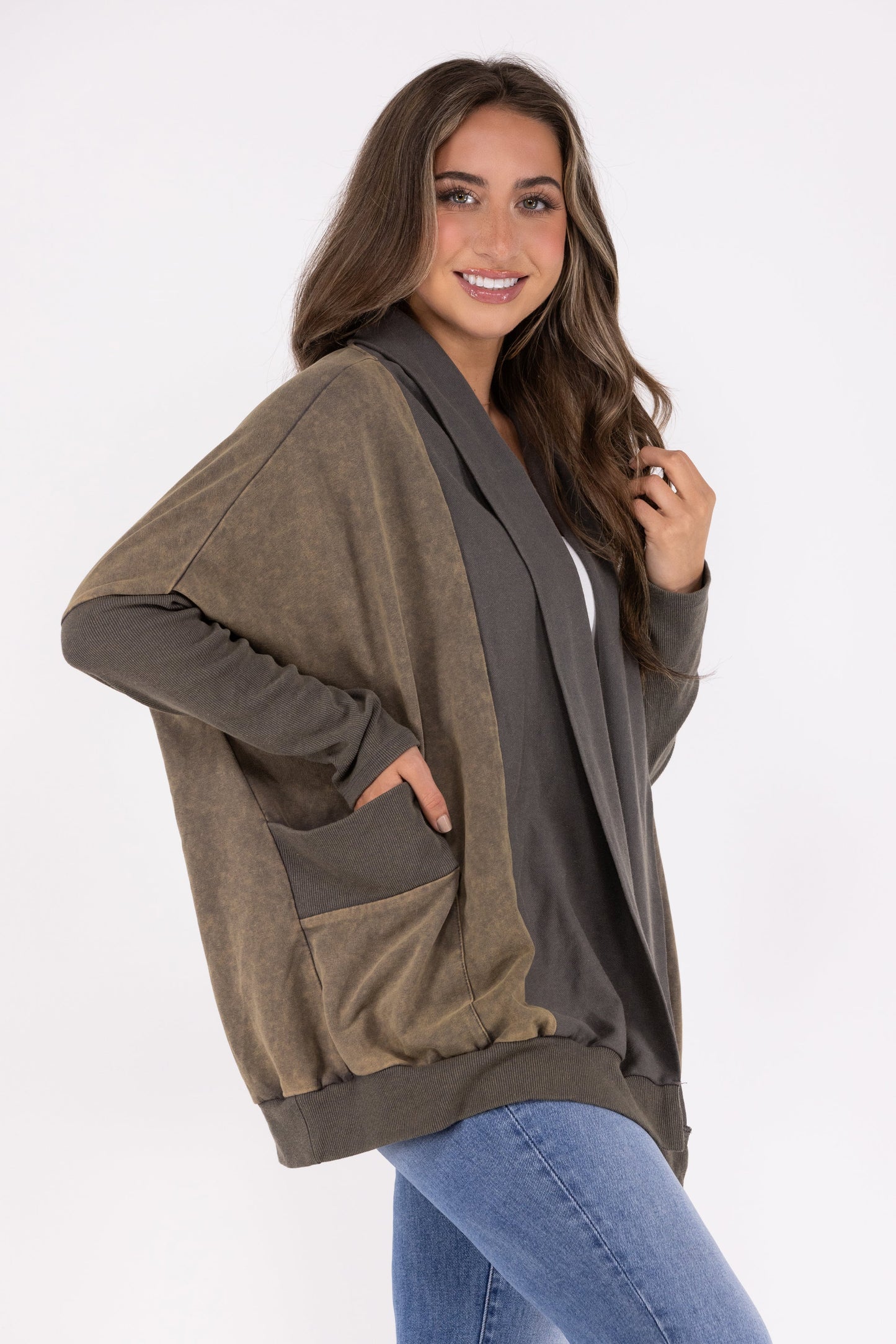 Born To Stand Out Women's Collared Cardigan