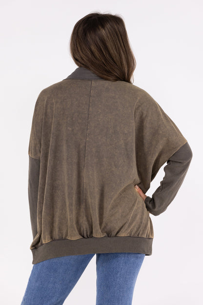 Born To Stand Out Women's Collared Cardigan