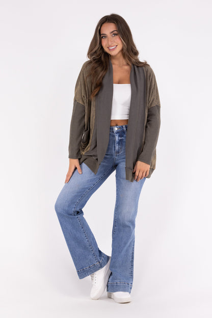 Born To Stand Out Women's Collared Cardigan