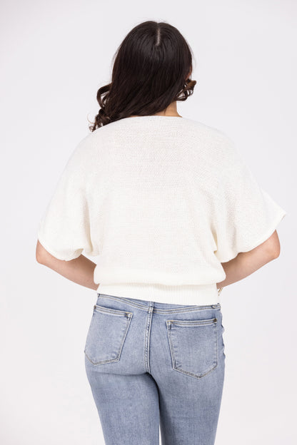 Waiting For No One Women's Oversized Scoop Neck Sweater