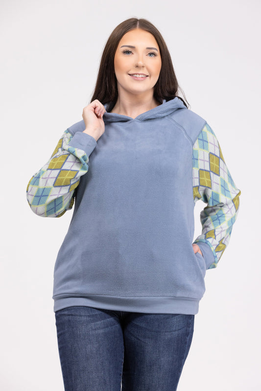 Unstoppable Together Women's Modern Side Pockets Hoodie