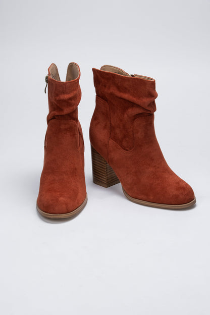 Corky's Last Call Women's Faux Suede Side Zipper Boots