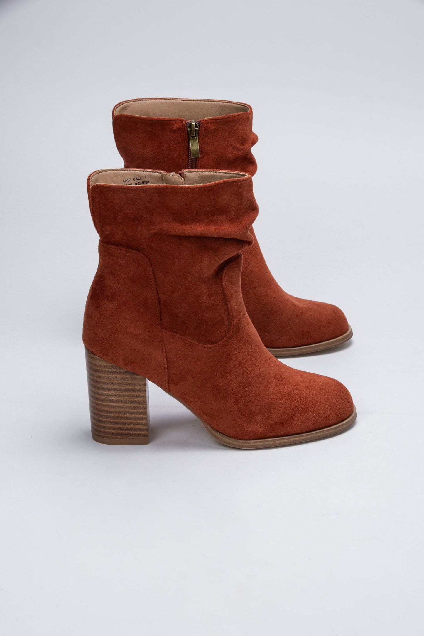 Corky's Last Call Women's Faux Suede Side Zipper Boots