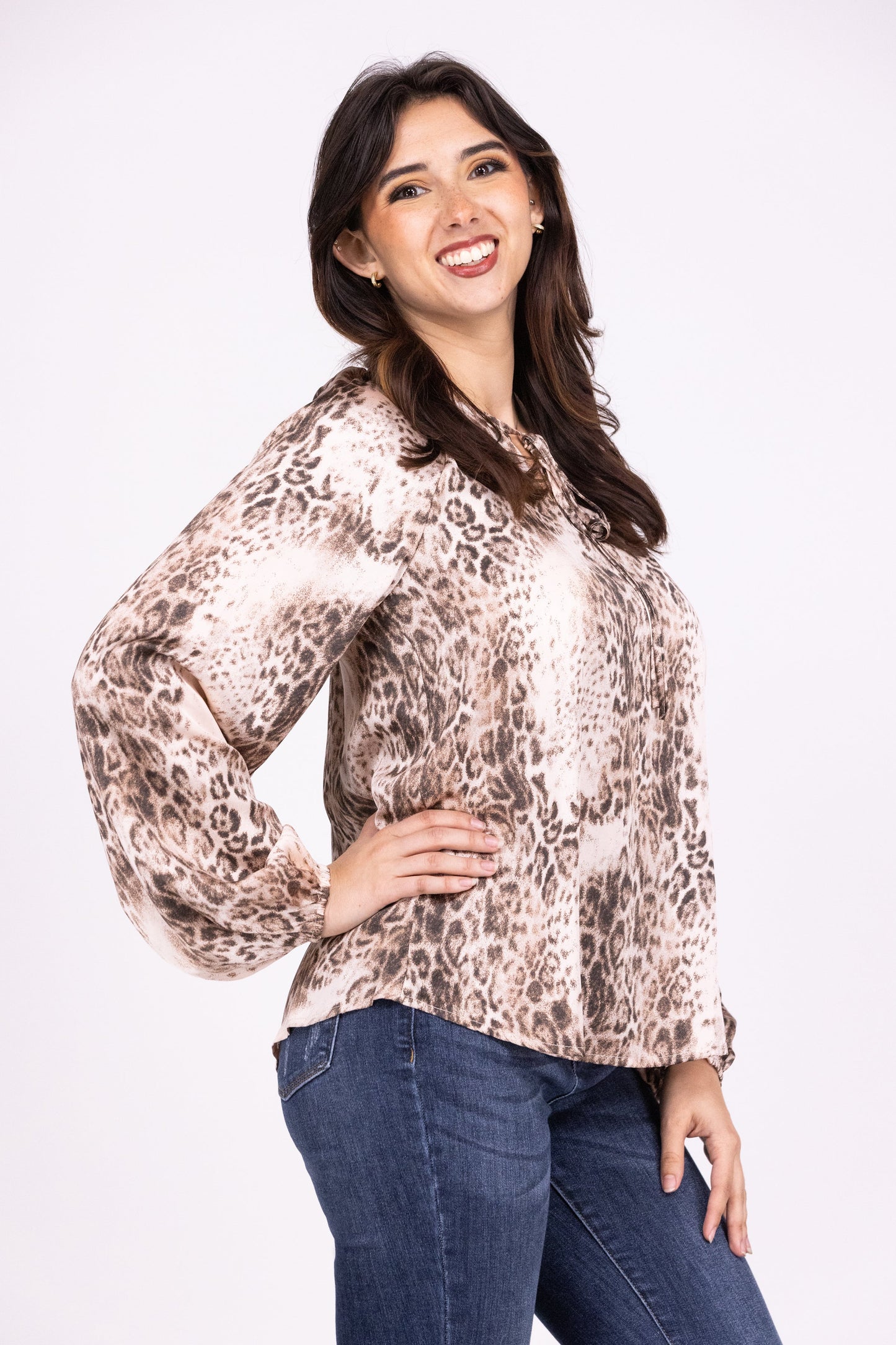A Walk In The Wild Women's Stylish Long Sleeve Top