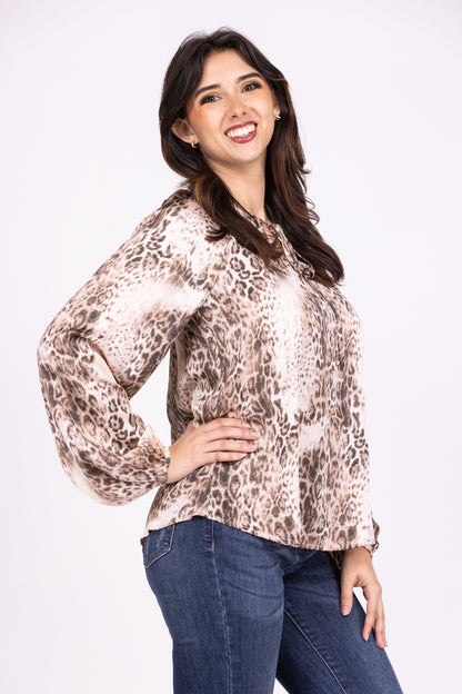 A Walk In The Wild Women's Stylish Long Sleeve Top