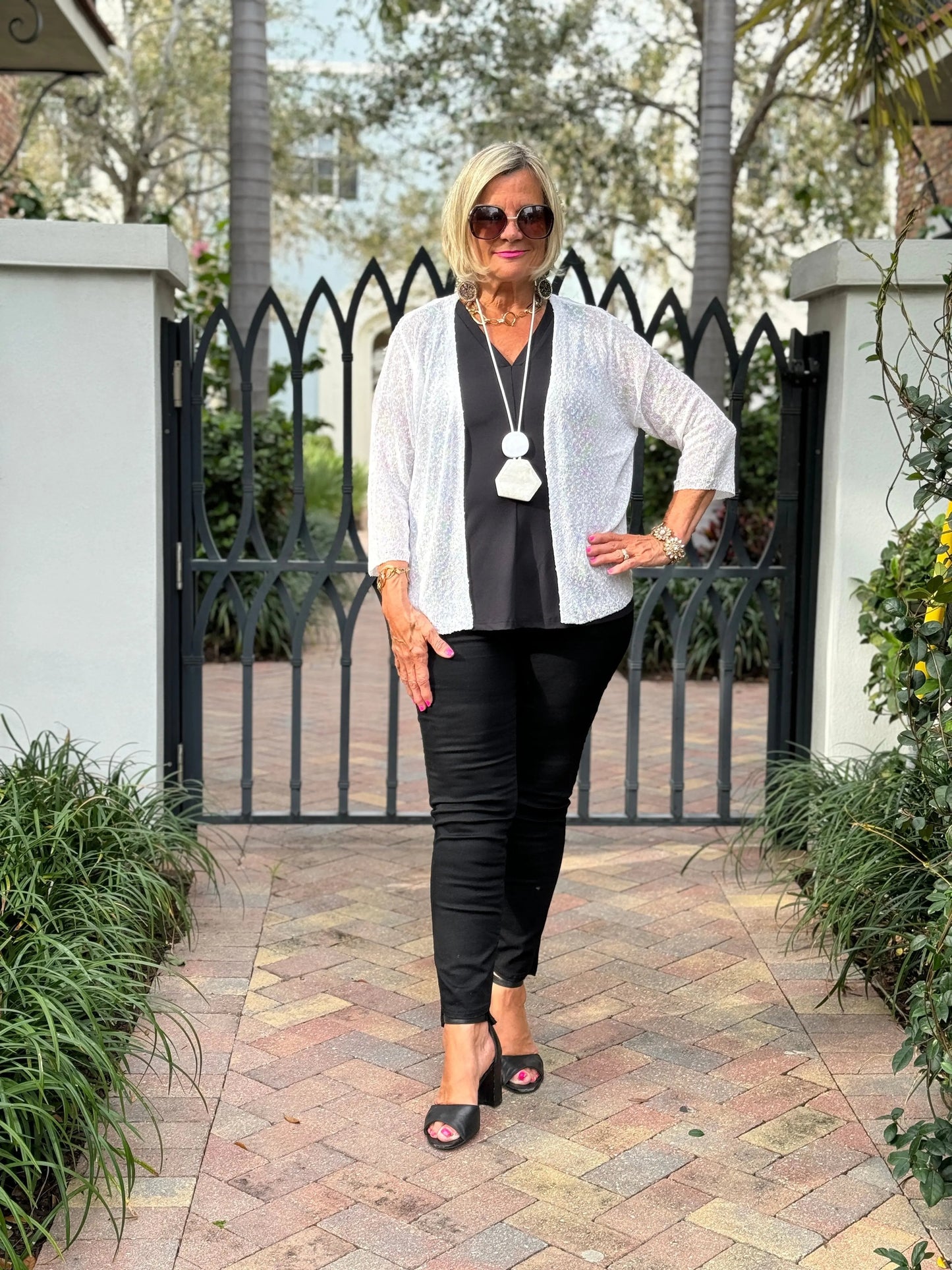 LULU-B HUNTER WHITE WRAP