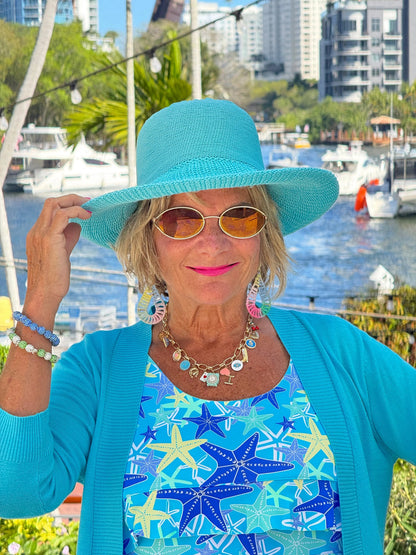 LULU B STARFISH SPLASH CHA CHA DRESS