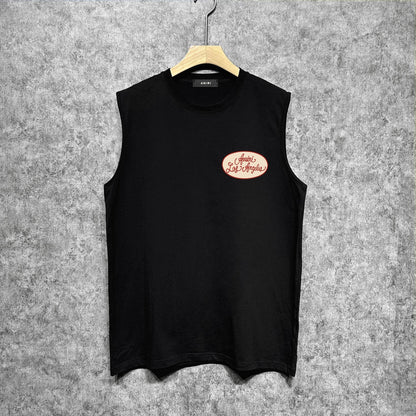 Amiri tank top multi-chapter printing