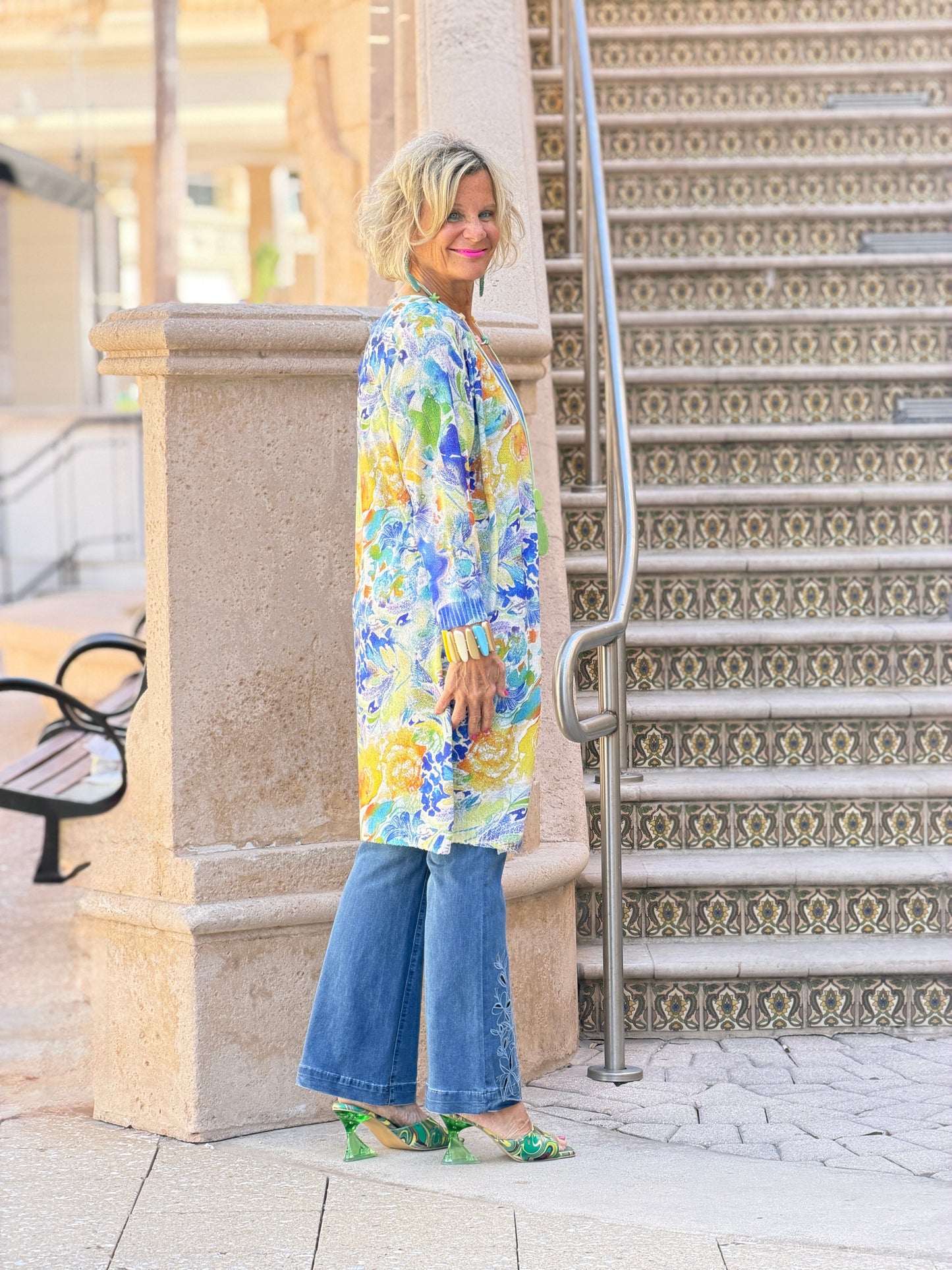 Ethyl Classic Long Length Cardi - Soulful